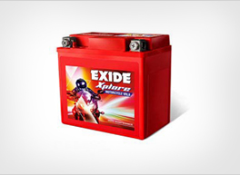 exide two wheeler battery price list