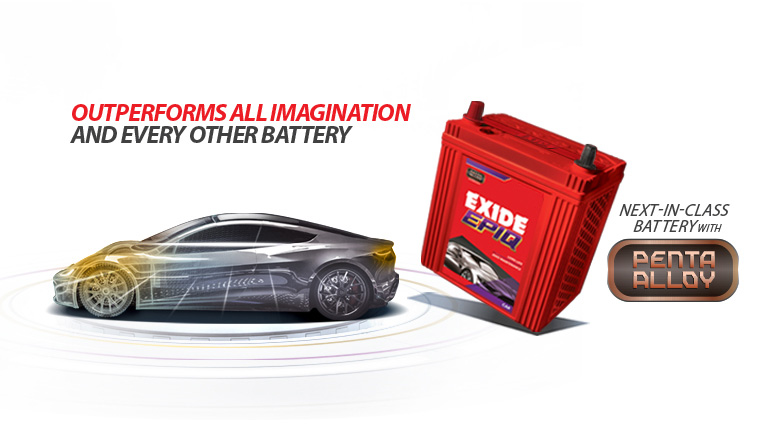 Exide - India's top selling automotive battery