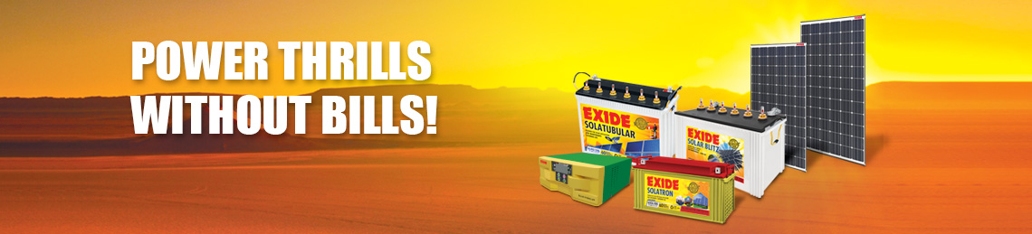 Exide Industries - Leading Solar Battery Manufacturer in India